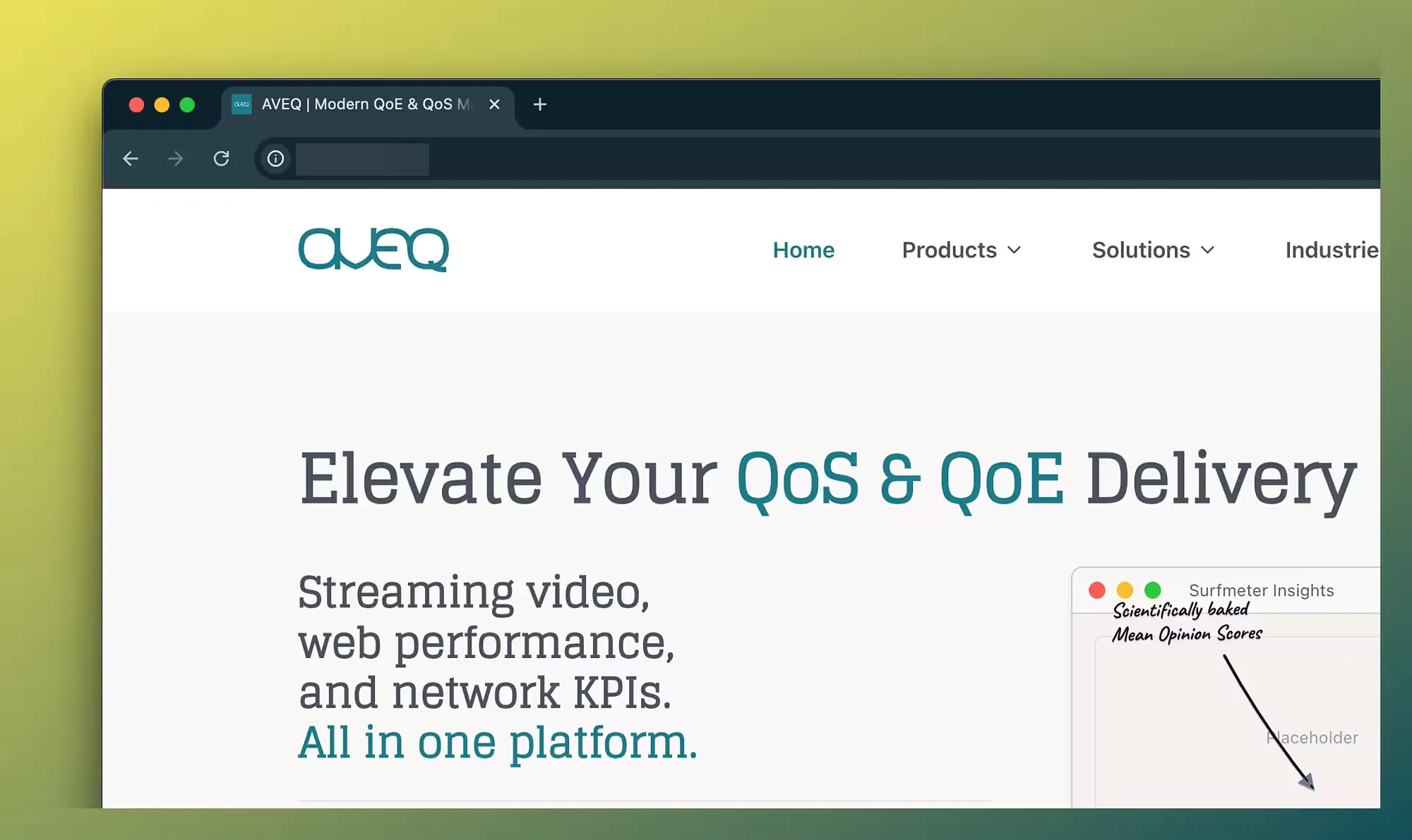 The new AVEQ website