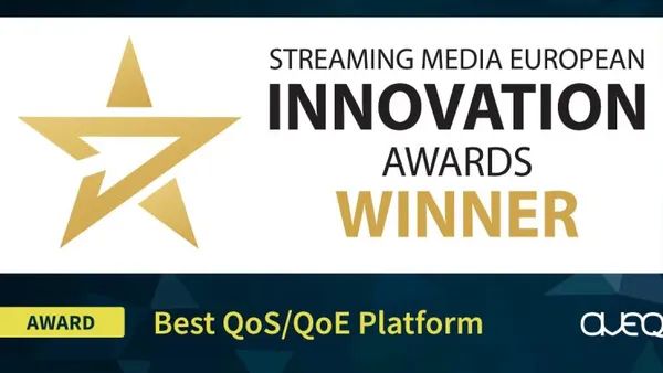 AVEQ Surfmeter Wins the 2026 Streaming Media European Innovation Award