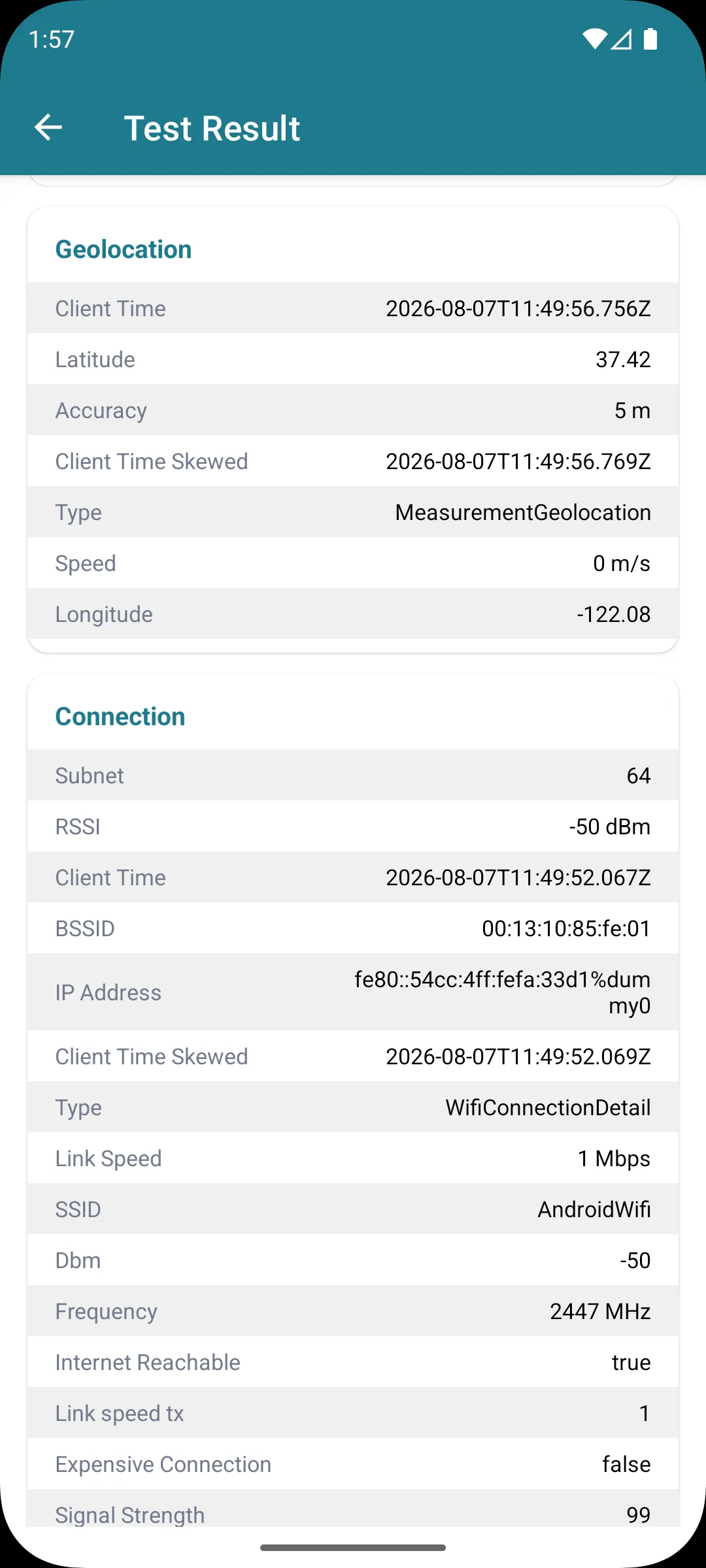 Location & Connection