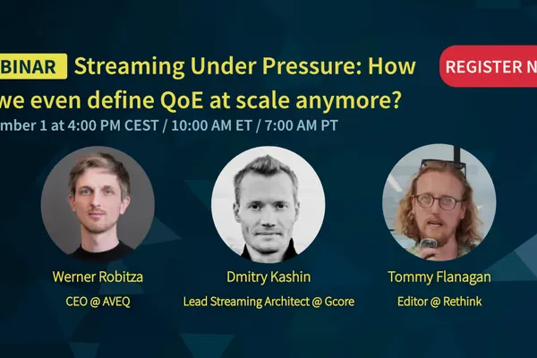 Webinar: Streaming Under Pressure