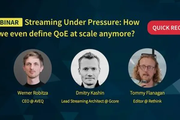 Webinar: Streaming Under Pressure